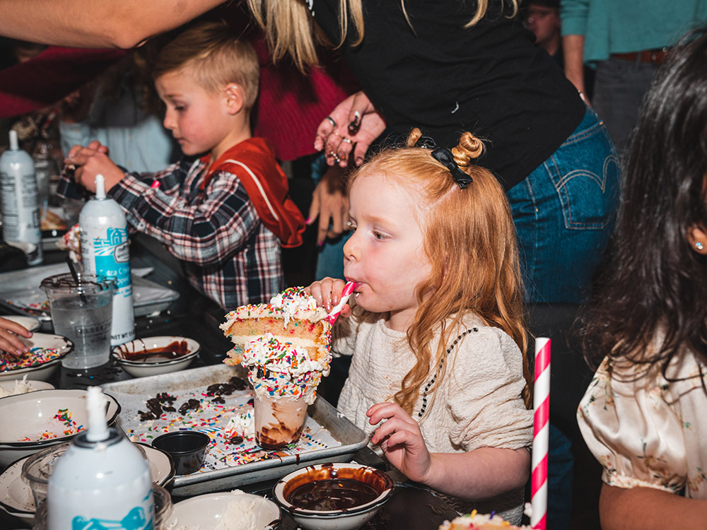 Birthday event celebration moment