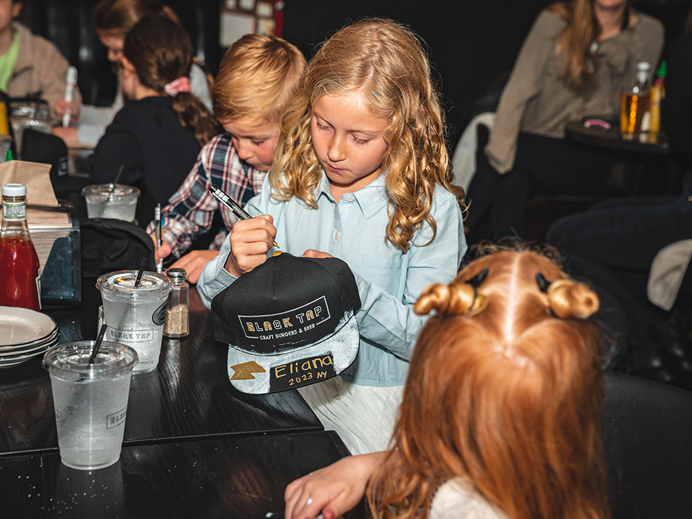 Private birthday event dining