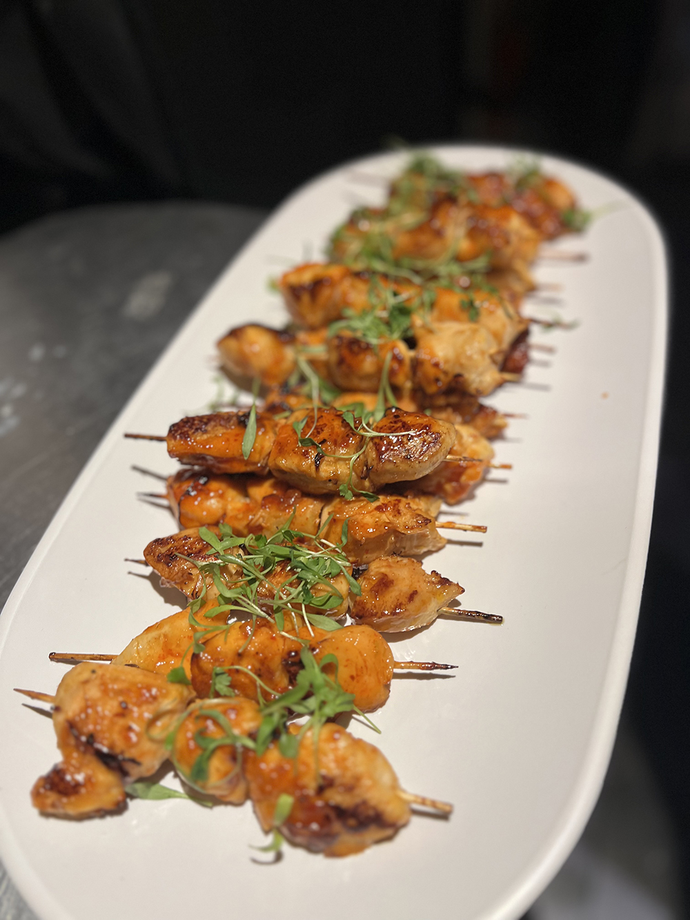 Black Tap signature food presentation