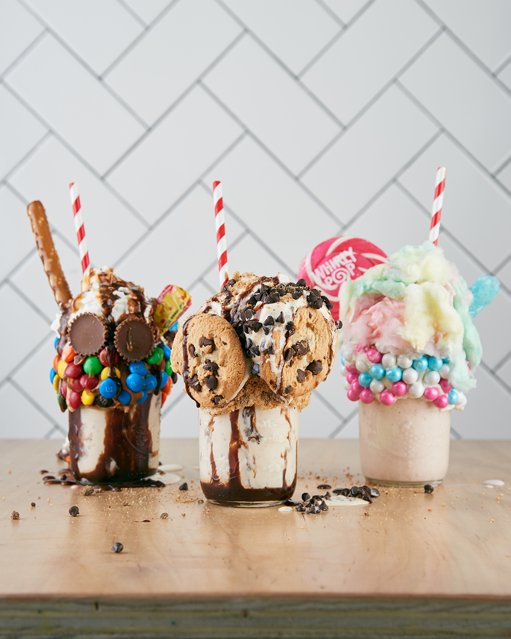 Las Vegas milkshake presentation