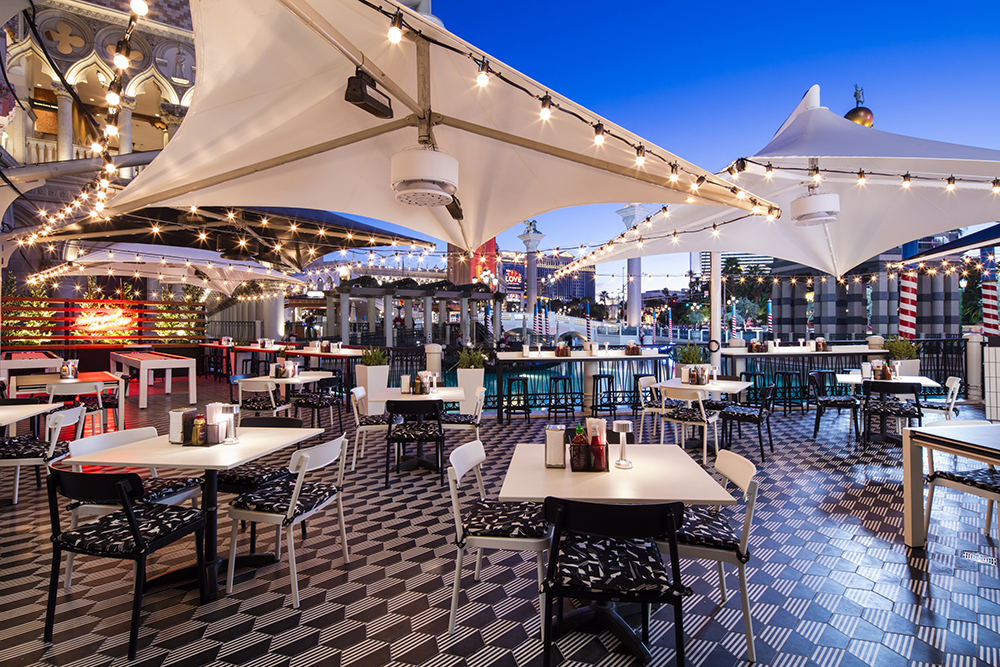 Las Vegas outdoor patio venue